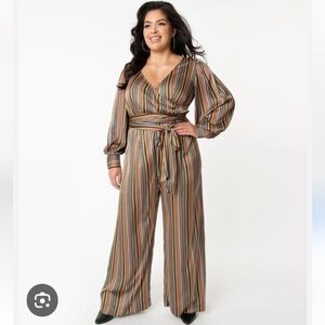 Unique Vintage Clayton Jumpsuit Size XL / 14 NWT